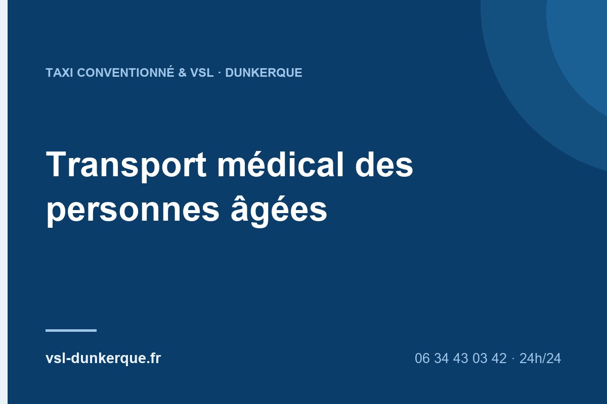 Personnes âgées à Dunkerque : organiser leurs transports